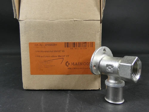 10x Maincor MPR Wandwinkel 20 x 1/2" IG | 41603201 | 配件 | OVP | f¨¹r Heizung