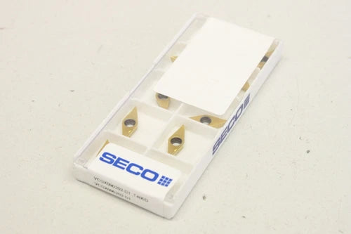 10x SECO VCGX090202-D1 T400D Wendeschneidplatten VCGX090202-D1 OVP
