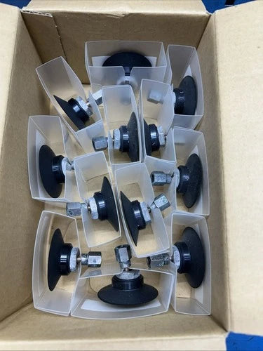 (12) SMC ZPT50FN-B8 Vacum Pads NIB Fast Shipping From ???? + Warranty Lot Of 12