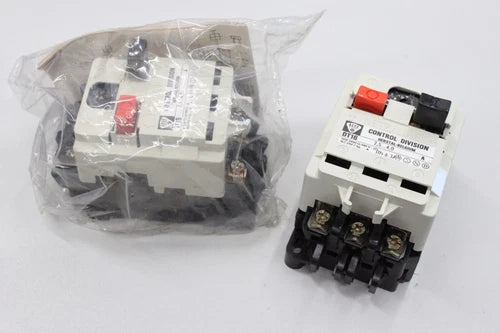 2x ACEC CHARLEROI GHM612 DT16 2,5A ... 4,0A Motorschutzschalter 660V