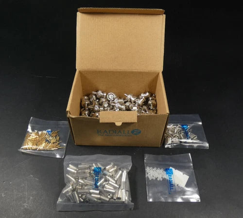 100 St¨¹ck | Radiall R141.075.161 | BNC-Stecker / Crimpstecker | 50 Ohm