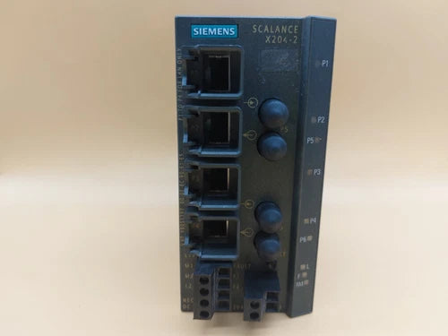 SIEMENS SIMATIC SCALANCE X204-2 NET INDUSTRIAL ETH SWITCH 6GK5204-2BB10-2AA3