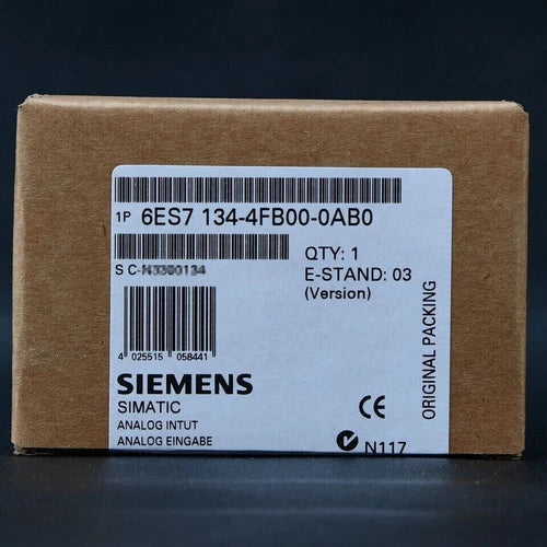 New Siemens 6ES7134-4FB00-0AB0 6ES7 134-4FB00-0AB0 ELECTRONIC MODULE FOR ET 200S
