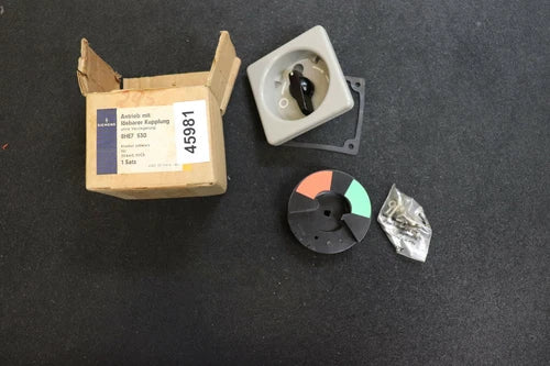 SIEMENS Antrieb mit L?sbarer Kupplung Knebelantrieb Typ 8HE7530 Knebel schwarz