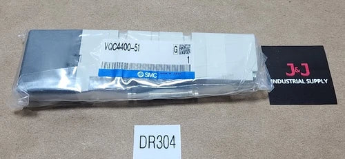 *BRAND NEW* SMC VQC4400-51 Solenoid Valve 5-Port 3-Pos 0.15~1.0MPa + Warranty!