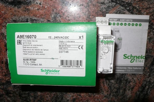 Relais temporis¨¦ multifonction 12/240VCA/CC SCHNEIDER ELECTRIC A9E16070 MERLIN G
