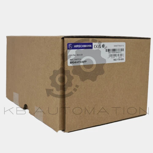 Hirschmann BRS40-8TX/4SFP | 942170009 Managed Industrial Switch for DIN Rail