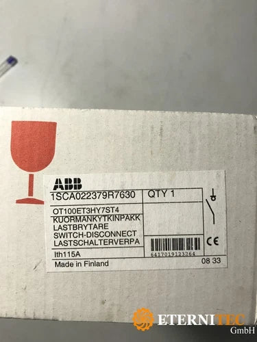 ABB OT100ET3 1SCA022379R7630 Lastschalterpackung OT100ET3HY7ST4