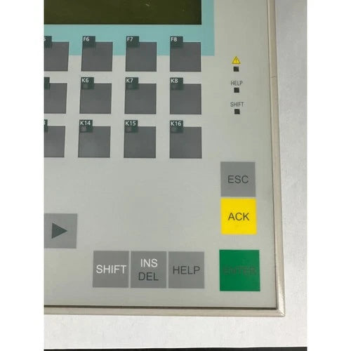 SIEMENS OP 17-DP 6AV3 617-1JC20-0AX1 Control Panel
