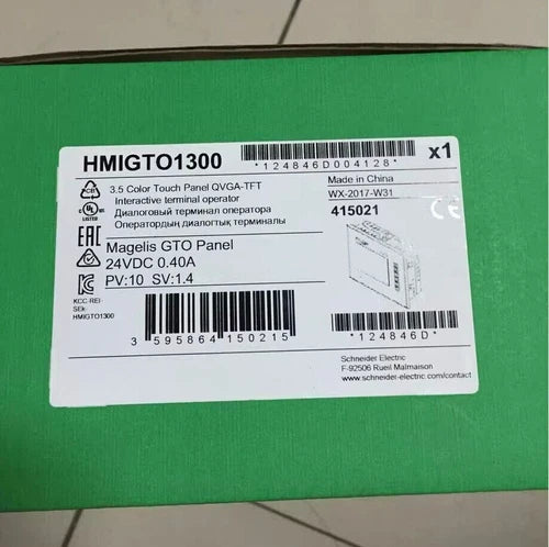 One New Schneider HMIGTO1300 Touch Screen In Box Free Shipping 1-Year Warranty