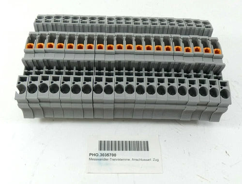 20 St¨¹ck Phoenix Contact Messwandler-Trennklemme STME 6 | 3035700 | NEU