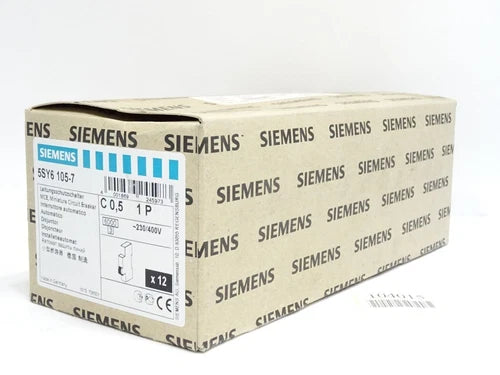 Siemens Leistungsschutzschalter 5SY6105-7 / Inhalt:12 St¨¹ck  / Neu OVP