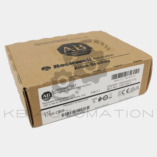 1769-OB8 CompactLogix digital output module, 8 sourcing outputs 24V DC