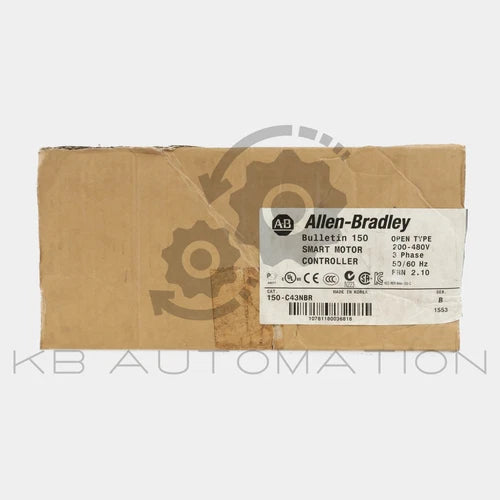 150-C43NBR SMC-3 Open Smart Motor Controller, 43A, 24V AC/DC control voltage