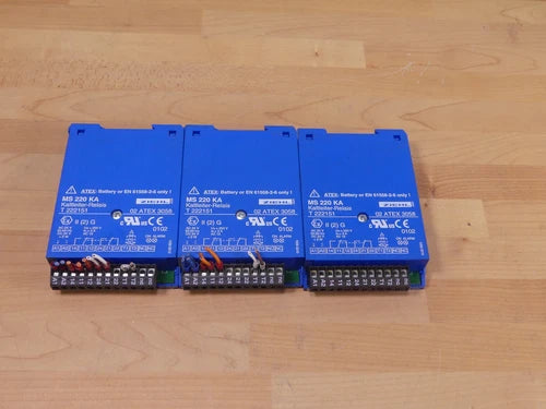 3 x ZIEHL MS220KA PC resistor relays