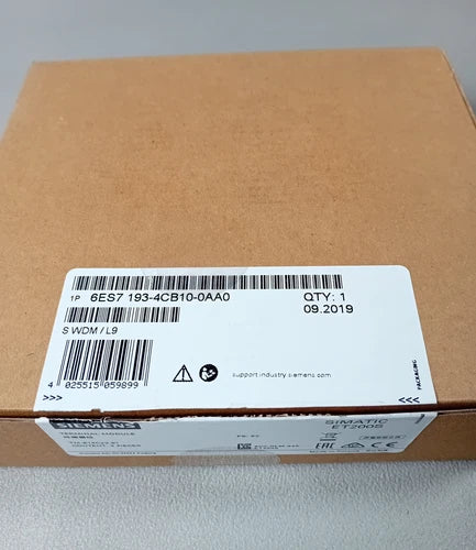 Siemens 6ES7 193-4CB10-0AA0 / 6ES7193-4CB10-0AA0 5er Pack NEU OVP Siegel offen