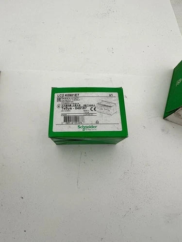 1 peça x SCHNEIDER ELECTRIC LC2 K0901E7 TESYS 049187 CONTATOR