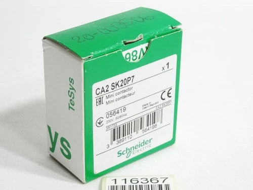Schneider Electric Hilfssch¨¹tz CA2SK20P7 056419 / Neu OVP