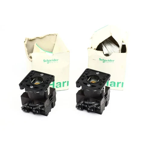 2pcs Schneider electric K1D008B selector READ DESC (B1324)