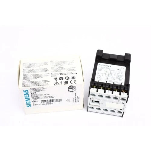 Siemens 3TF2010-0BB4 DC Contactor 24V Open Box (B581)