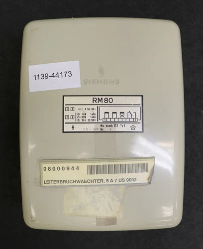 Siemens Ladder Break Monitor RM80 MS. combo 172 TZ1 3D-107 Bv. 1 In=5A