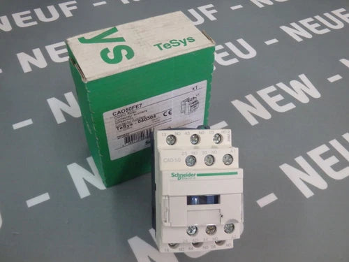 CAD50FE7 - SCHNEIDER - CAD50FE7/040304 Contattore Ausiliario 115V 50/60Hz Nuovo