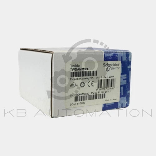 M¨®dulo de E/S anal¨®gico Schneider TWDAMM3HT Twido - 2 entradas, 1 sa¨ªda 0-10V, 4-20 mA