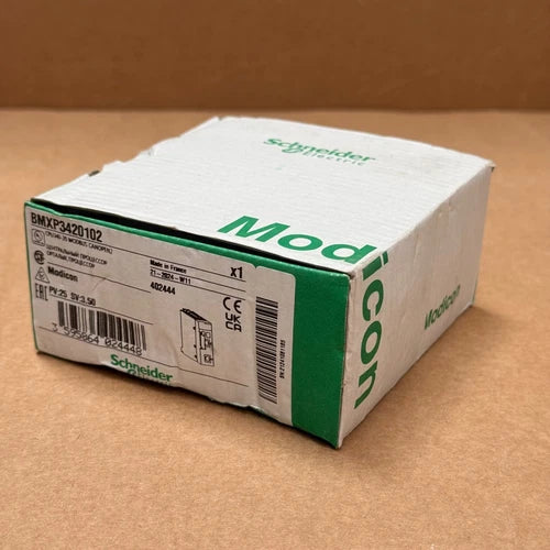Schneider Electric - BMXP3420102 - Modicon M340 Processor, CPU347-20, 4-Rack