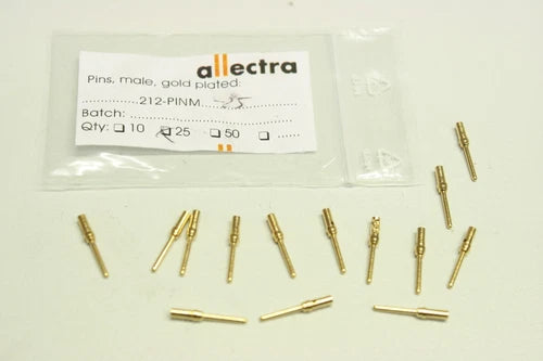 14x ALLECTRA 212-PINM-25 Stecker  Crimp Connections 212PINM25 OVP