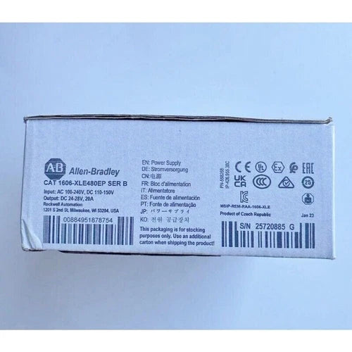 1606-XLE480EP NEW Factory Sealed Allen-Bradley WARRANTY