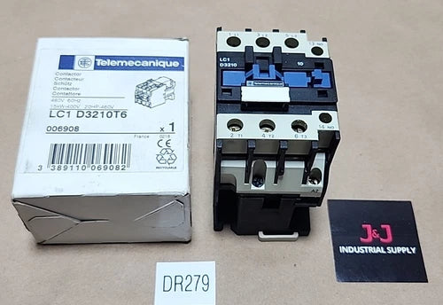 *BRAND NEW* Telemecanique LC1D3210T6 Contactor 480V 60Hz Coil 3P 20Hp + Warranty