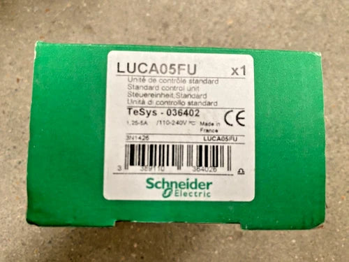 1 unidade x NOVA UNIDADE DE CONTROLO STANDARD SCHNEIDER ELECTRIC LUCA05FU