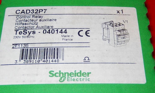 Telemecanique Schneider CAD32P7, 230V 50/60Hz Control relay, Hilfssch¨¹tz, Contac