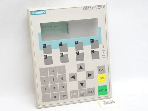 Siemens Front Panel OP7-PP OP7-DP OP7-DP12 A5E00076354 6AV3607-1JC Top Zustand