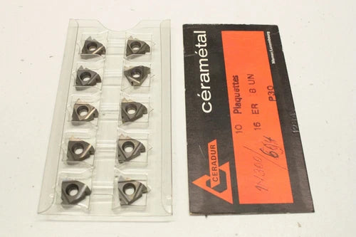 10x Ceradur 16ER8UN 16 ER 8 UN P30 indexable inserts thread