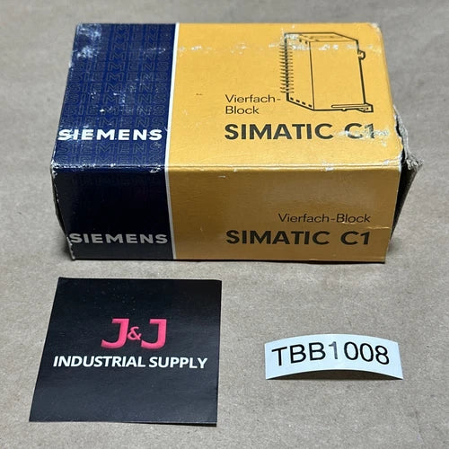 NEW OPEN BOX- Siemens Simatic C1 Vierfachblock  6EC1 654-3A || FAST SHIPPED ????