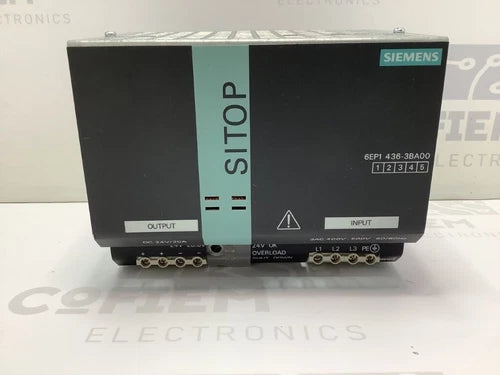 6EP14363BA00 - SIEMENS - 6EP1436-3BA00 RECONDITIONED Power Supply