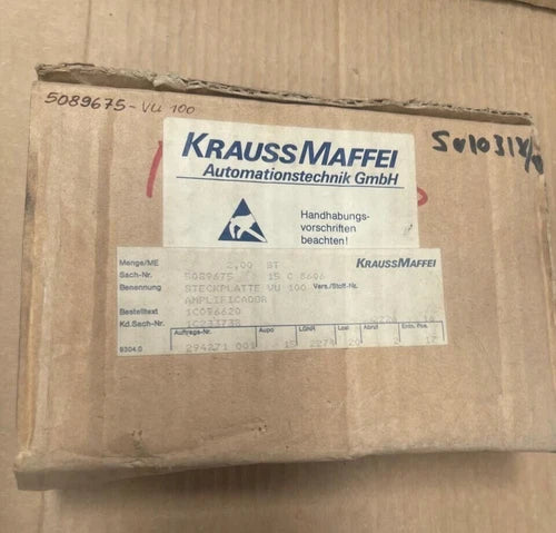 2x PCs KraussMaffei - 5089675 - VU100 circuit board