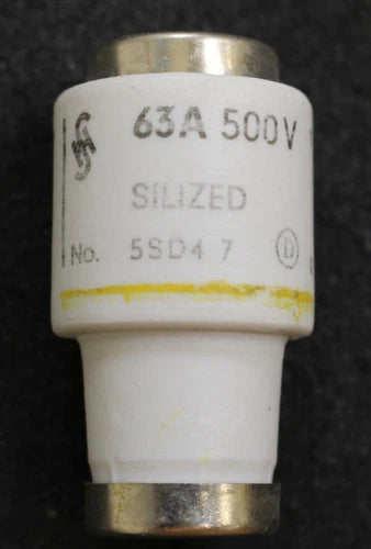 SIEMENS Silized-Schmelzeinsatz Typ 5SD470D- DIII-E33 63A gR - IEC60269  10 St¨¹ck