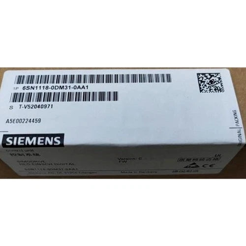 New Siemens 6SN1118-0DM31-0AA1 6SN11180DM310AA1 SIMODRIVE 611 DIGITAL