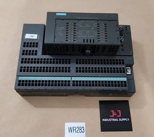 Siemens ET 200L 133-1BL00-0XB0 Power Supply & 6ES7 193-1FL50-0XA0 + Warranty!