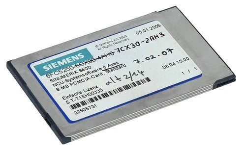 Siemens 6FC5250-7CX30-2AH3 Sinumerik 840D 6FC5 250-7CX30-2AH3 CNC Software Card