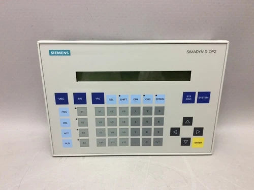 6DD1670-0AG0: SIEMENS, Simadyn D OP2 Control Panel, Recondtionn??Warranty 1 On
