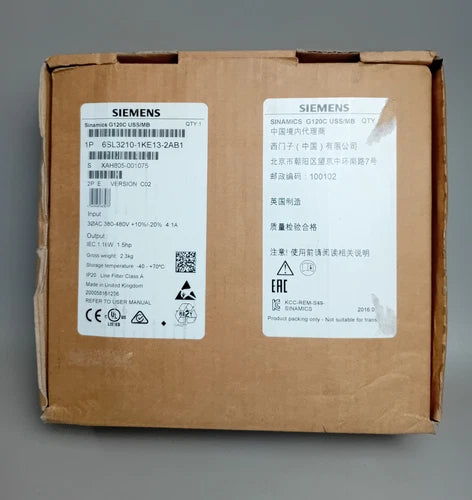 Siemens 6SL3210-1KE13-2AB1 NEU OVP