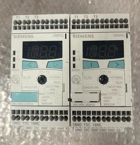 SIEMENS, 3RS1040-2GW50, temperature monitoring relay Pt100/1000 KTY83/84