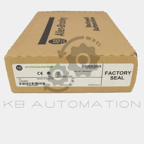 1746-NO4V SLC 500 4-channel analogue output module, voltage outputs (¡À10V DC)