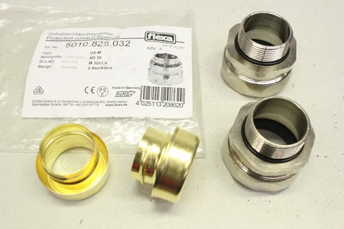 2xFLEXA 5010.828.032 M32x1,5 verschraubung Kabelverschraubung  OVP