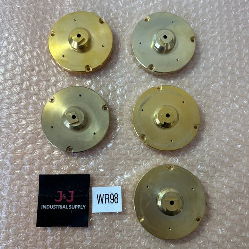 (5) NEW- Perkin Elmer MZ311191 Brass Lens Exit Rev. A || FAST SHIPPED ????