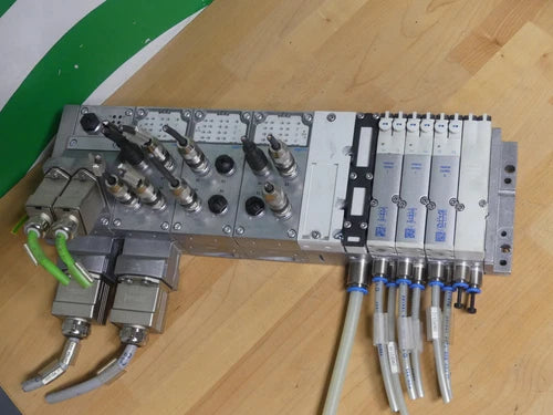 Festo CPX-M-GE-EV-S-PP-5POL + MPA2-FB + 3x CPX-M-GE valve terminal see pictures