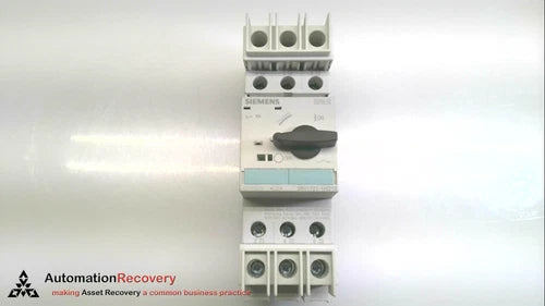 SIEMENS 3RV1721-1HD10, SIRUS CIRCUIT BREAKER USED FOR PLANT PROTECTION,  #231232